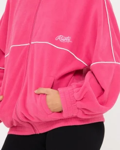 Polar Oversize Zip Up Fleece Jacket | Rusty Fashion