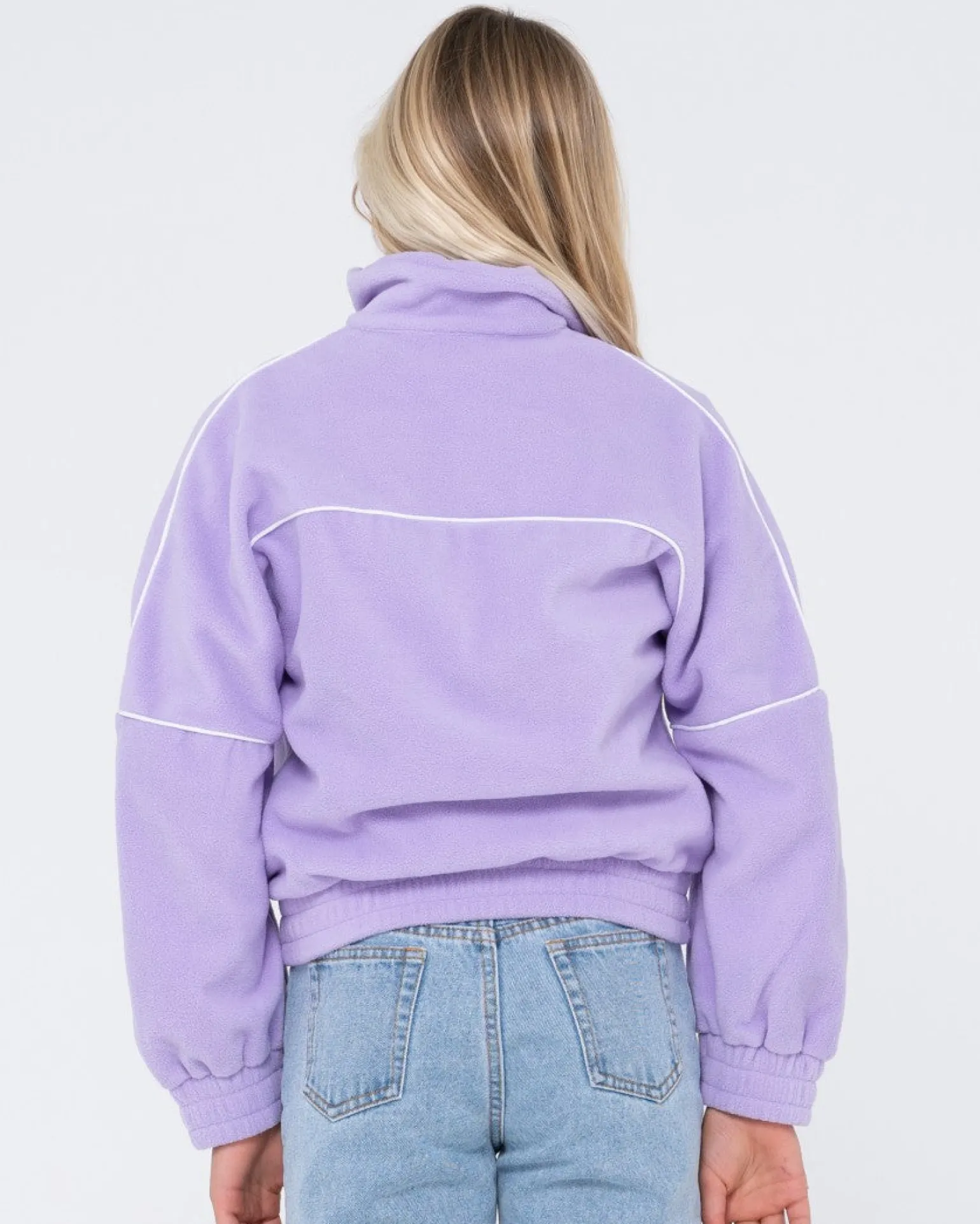 Polar Zip Through Fleece Girls | Rusty Hot