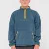 Polarized 1/4 Zip Polar Fleece | Rusty Hot