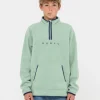 Polarized 1/4 Zip Polar Fleece Boys | Rusty Best Sale
