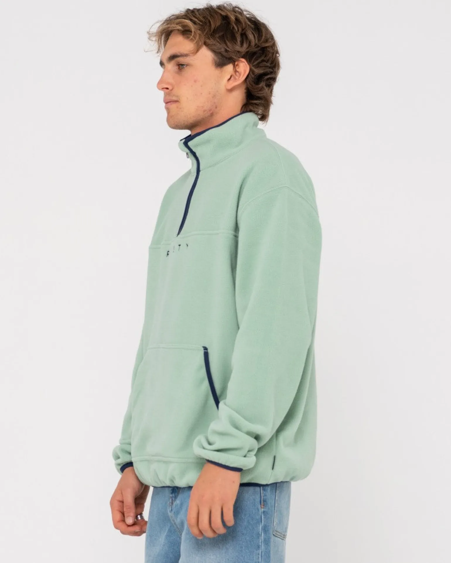 Polarized 1/4 Zip Polar Fleece | Rusty Cheap