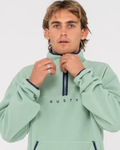 Polarized 1/4 Zip Polar Fleece | Rusty Cheap