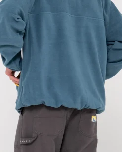 Polarized 1/4 Zip Polar Fleece | Rusty Hot