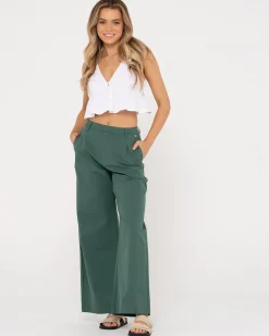 Popsicle High Waisted Relaxed Fit Pant | Rusty Clearance
