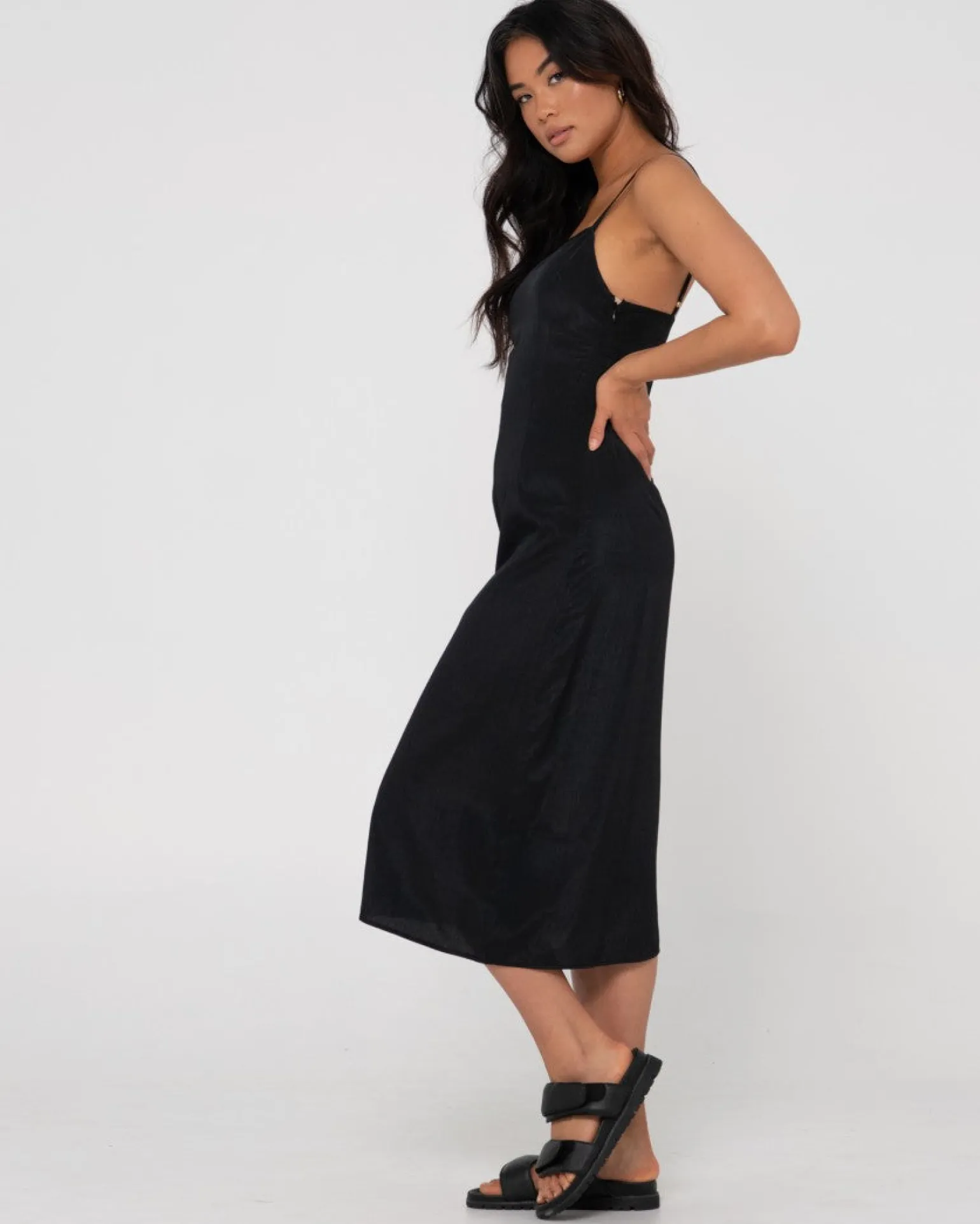 Porter Cami Midi Dress | Rusty Outlet