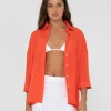 Porter Oversized Long Sleeve Shirt | Rusty Cheap