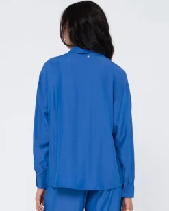 Porter Oversized Long Sleeve Shirt | Rusty Sale