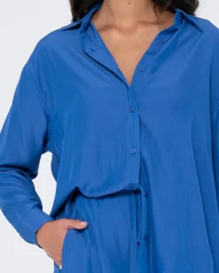 Porter Oversized Long Sleeve Shirt | Rusty Sale