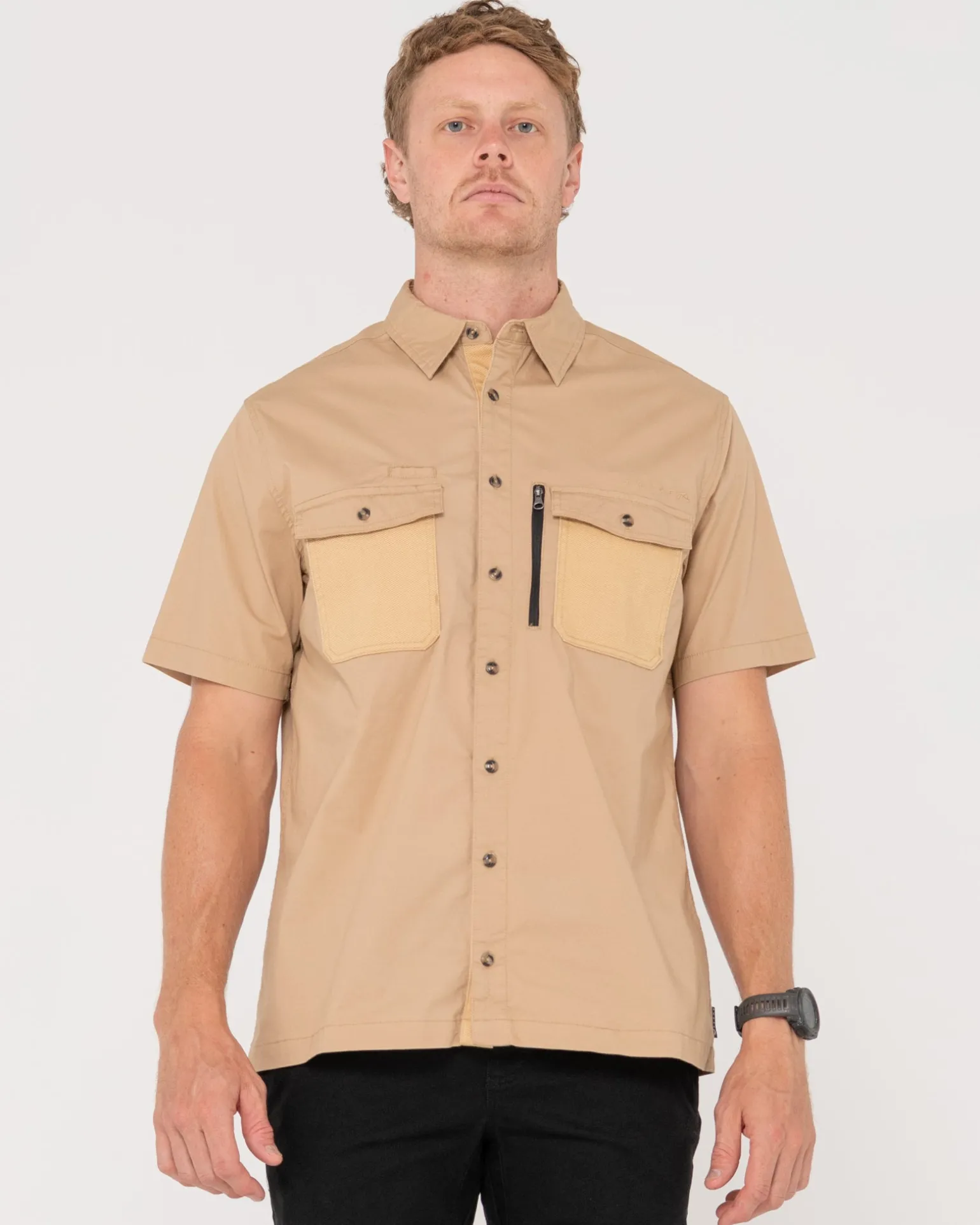Pressure Short Sleeve Shirt | Rusty Cheap