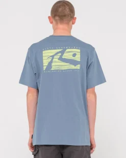 R Dot Short Sleeve Graphic Tee | Rusty Cheap