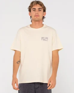 R Dot Short Sleeve Graphic Tee | Rusty Cheap