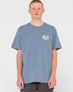 R Dot Short Sleeve Graphic Tee | Rusty Cheap