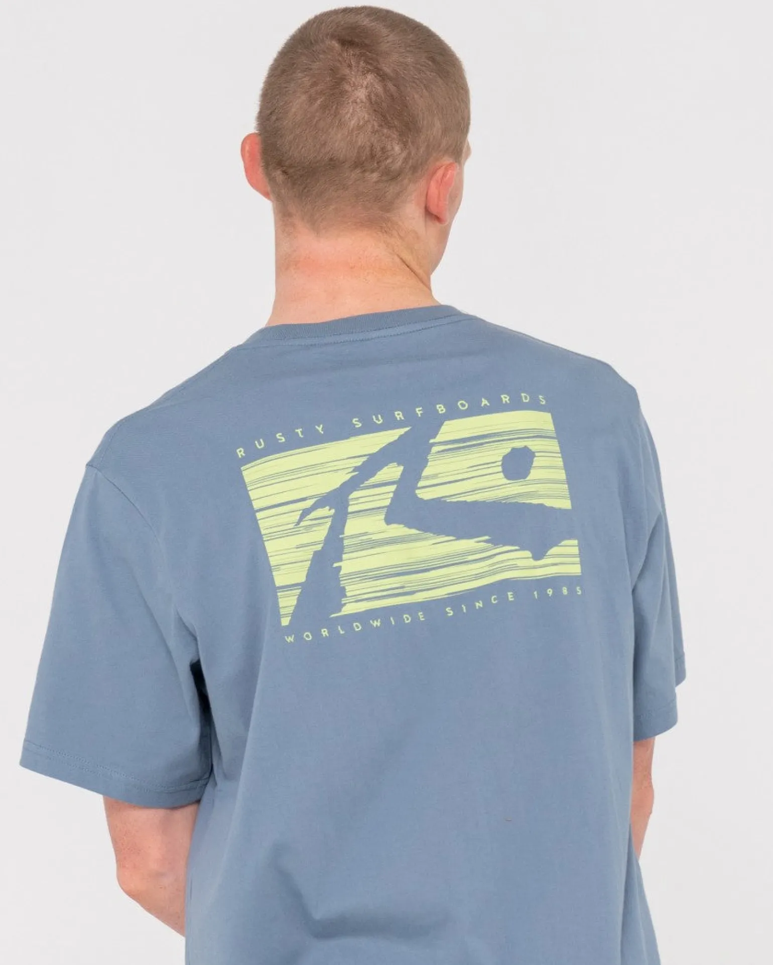 R Dot Short Sleeve Graphic Tee | Rusty Cheap
