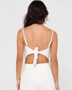 Radiate Back Tie Cami Top | Rusty Outlet
