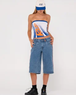 Rally Drag Graphic Tube Top | Rusty Shop
