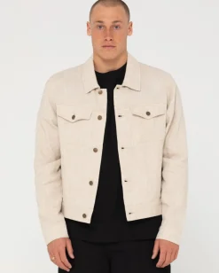Ramie Trucker Jacket | Rusty Cheap