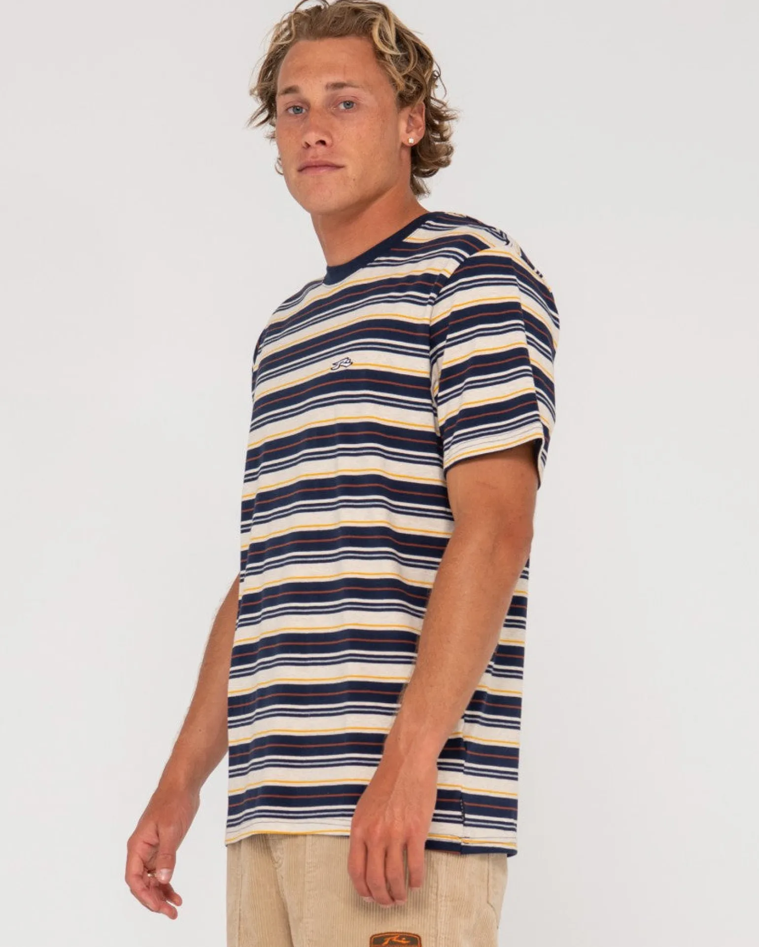 Richie Rich Short Sleeve Stripe Tee | Rusty Cheap