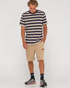 Richie Rich Short Sleeve Stripe Tee | Rusty Cheap