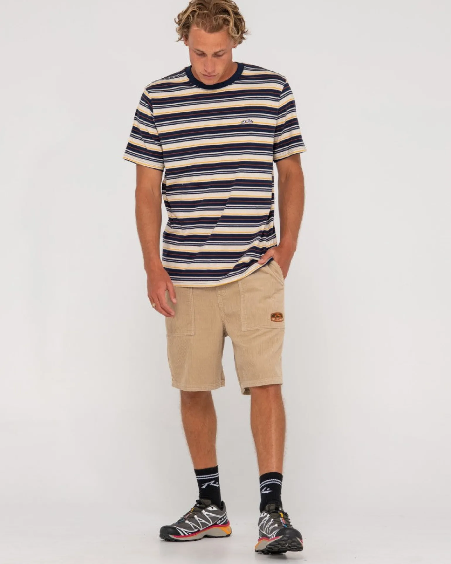 Richie Rich Short Sleeve Stripe Tee | Rusty Cheap