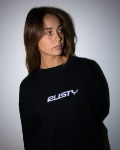 Rider Relaxed Crew Neck Knit | Rusty Flash Sale
