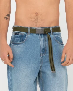 Ridgemont Reversible Webbing Belt | Rusty Sale