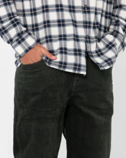 Rifts 5 Pocket Straight Fit Cord Pant | Rusty Cheap