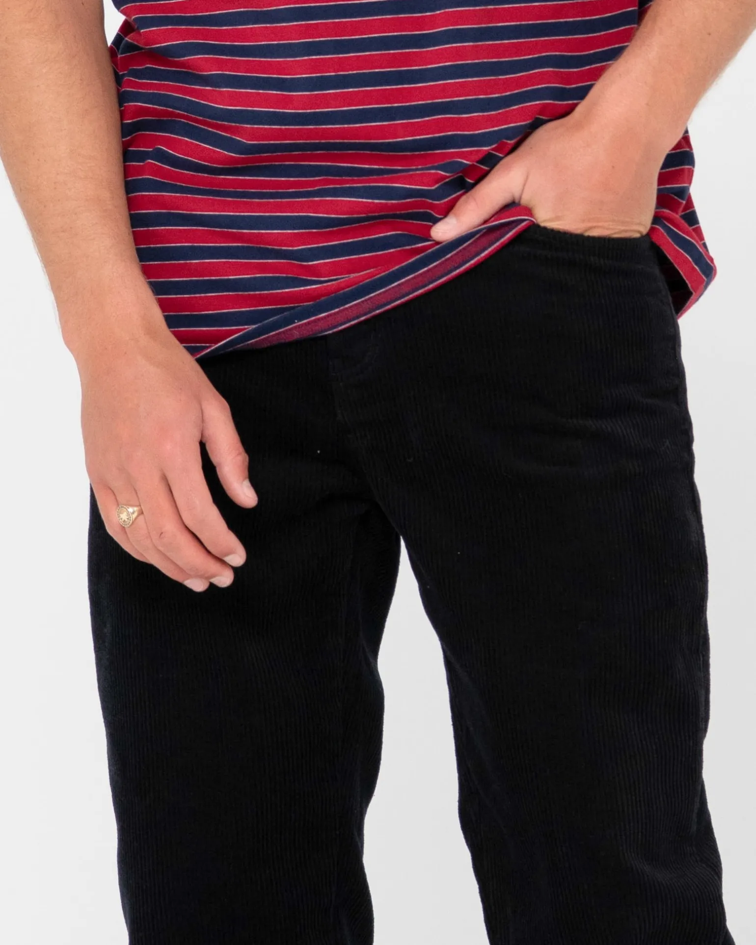 Rifts 5 Pocket Straight Fit Cord Pant | Rusty Clearance