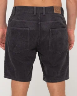 Rifts 5 Pocket Vintage Wash Cord Short | Rusty Outlet