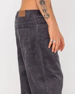 Rifts Chunky 5 Pocket Loose Fit Cord Pant | Rusty Discount