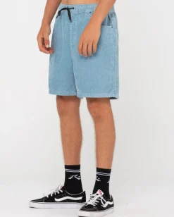 Rifts Cord Elastic Short | Rusty Shop