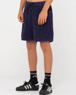 Rifts Cord Elastic Short | Rusty Best Sale