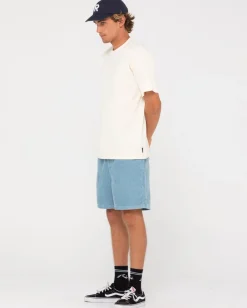 Rifts Cord Elastic Short | Rusty Shop