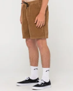 Rifts Small Cord Elastic Short | Rusty Best