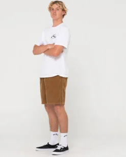 Rifts Small Cord Elastic Short | Rusty Best