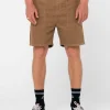 Rigglet Cord Workwear Elastic Short | Rusty Shop