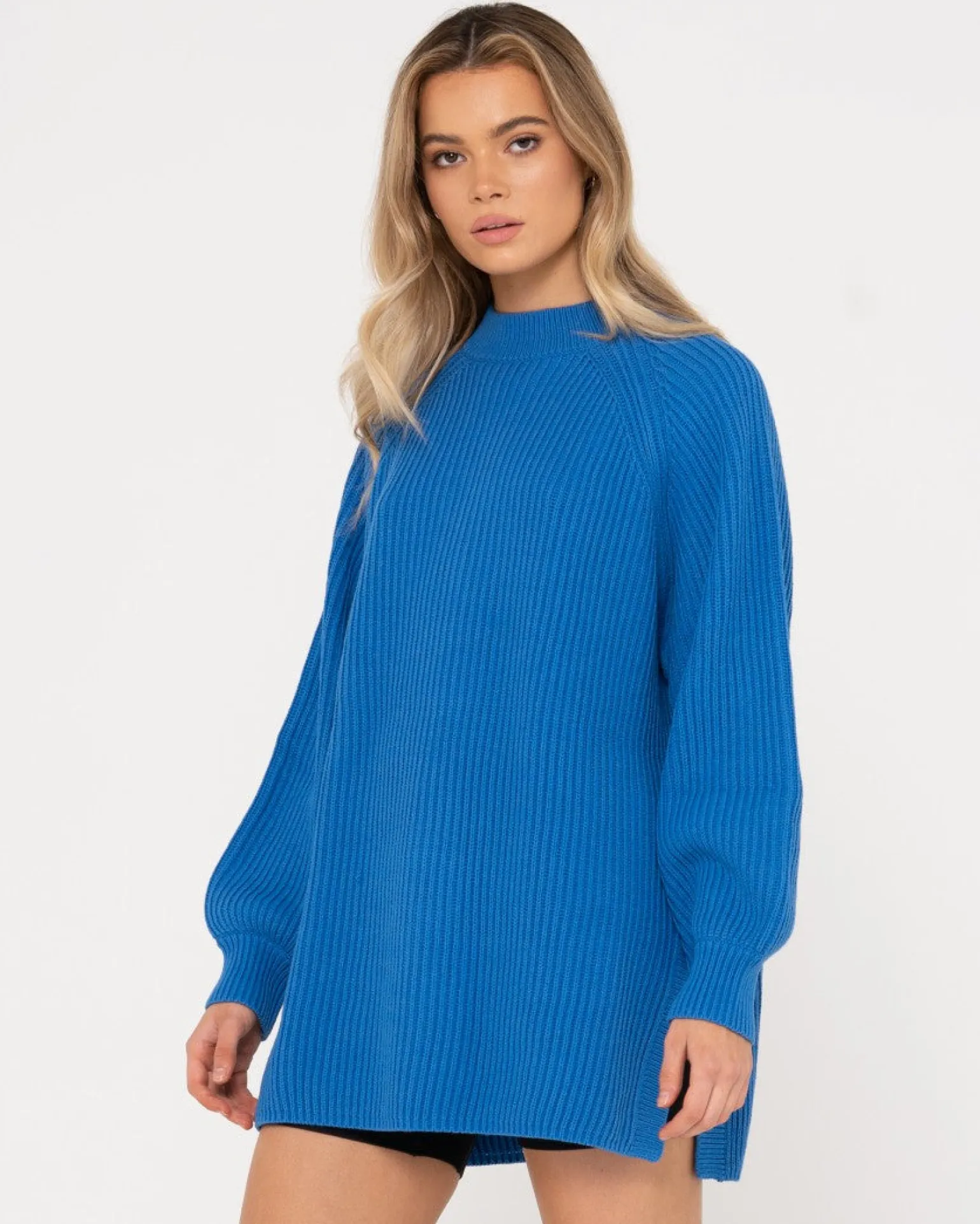Rimbra Longline Relaxed Fit Knit | Rusty New