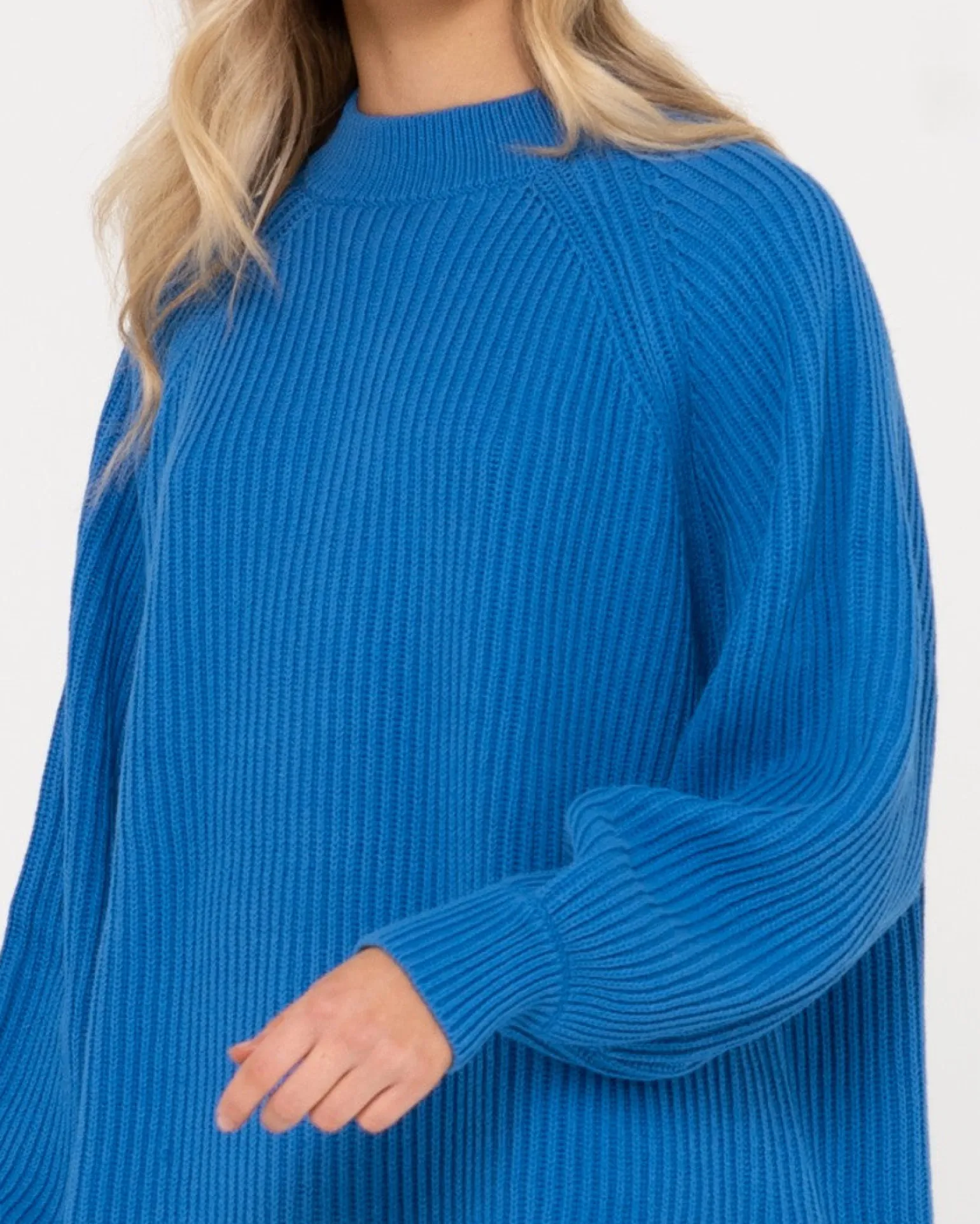 Rimbra Longline Relaxed Fit Knit | Rusty New