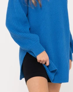 Rimbra Longline Relaxed Fit Knit | Rusty New
