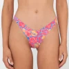 Rio Hibiscus Printed Midi Bikini Bottom | Rusty Clearance
