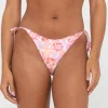 Rio Hibiscus Printed Midi Side Tie Bikini Bottom | Rusty Best