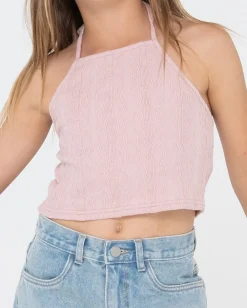 Riviera Halter Top Girls | Rusty New