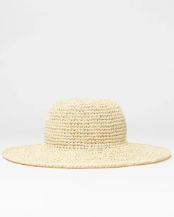 Romance Wide Brim Straw Beach Hat | Rusty Shop