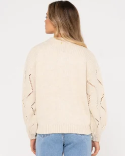 Rossie Relaxed Fit Crew Neck Knit | Rusty New
