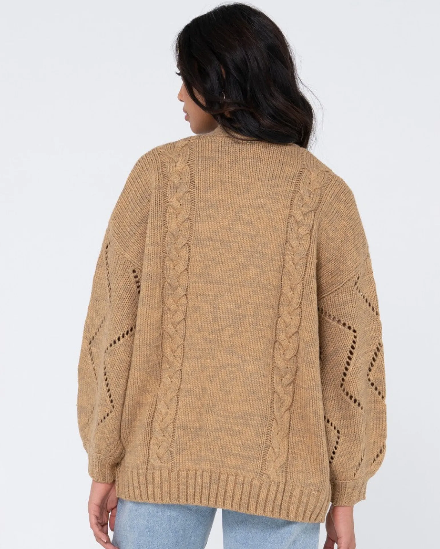 Rossie Relaxed Fit Knit Cardigan | Rusty Shop