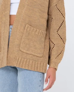 Rossie Relaxed Fit Knit Cardigan | Rusty Shop