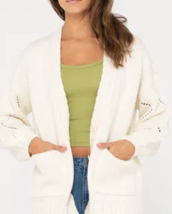 Rossie Relaxed Fit Knit Cardigan | Rusty New
