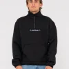 Rs Relaxed 1/4 Zip Super Fleece | Rusty Fashion