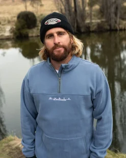 Rs Relaxed 1/4 Zip Super Fleece | Rusty Flash Sale