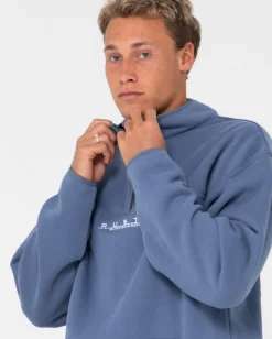 Rs Relaxed 1/4 Zip Super Fleece | Rusty Flash Sale