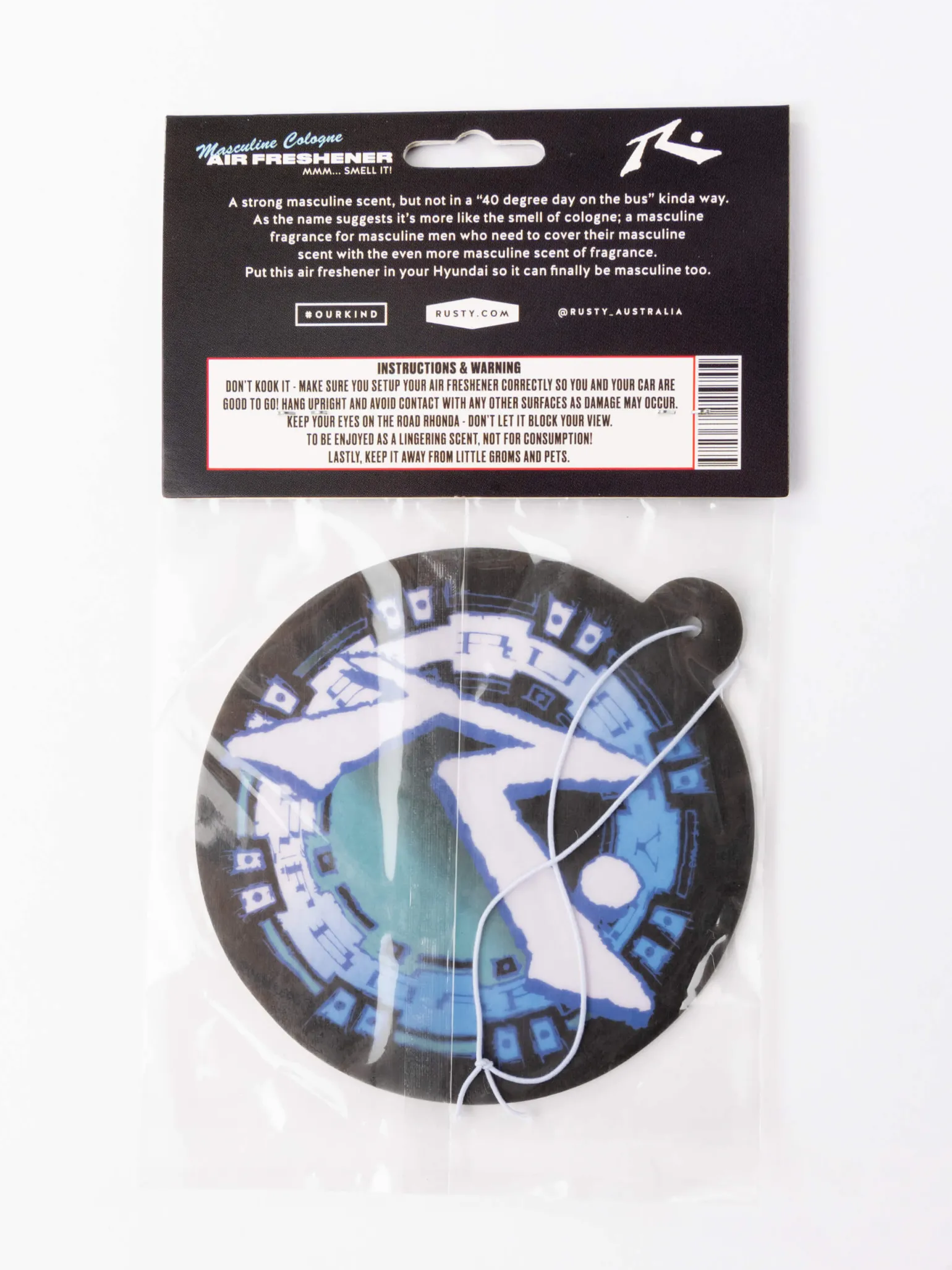 Air Freshener - Masculine Cologne | Rusty Hot